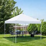 Amazon Basics Outdoor Pop Up 10 x 10 Canopy Tent for Events, Portable with Easy Setup, One-Push, Includes Wheeled Carry Bag,