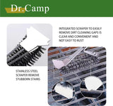 2 PCS Stainless Steel BBQ Grill Brush,BBQ Brush,Grill Scraper, Grill Brush for Outdoot,Grill Cleaning Brush, Barbecue Tool