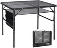 RedSwing Folding Grill Table,Aluminum Portable Grill Stand Table for Outdoor Camping Picnic BBQ Lightweight, Adjustable