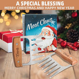 Metal Meat Shredder Claws - BBQ Grilling Gifts for Men & Women, Shredding Claws for Pulled Pork - Christmas Gifts for Dad,