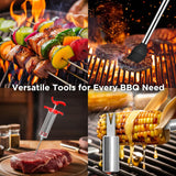 Kaluns BBQ Accessories, Complete Grill Set Dad Gifts for Christamas, 40 Pcs Premium Heavy Duty Stainless Steel Barbecue