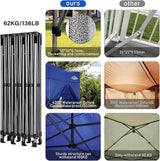 COBIZI 10x30 Pop up Canopy Tent 10x30 Canopy with Sidewalls, Heavy Duty Party Tent Tents for Parties, Foldable UPF 50+
