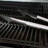 Barbecue Grill Tool Set - Stainless Steel - Strong Durable Design - Heat Resistant Glove & Bristle Free Grill Brush -