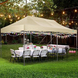 COBIZI 10x20 Canopy with Sidewalls, Heavy Duty Party Tent Pop up carpas para Fiestas, Tents for Parties, Wedding, Outdoor