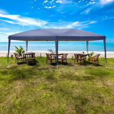 Outvita 10x20ft Pop Up Canopy Tent, Outdoor Instant Shelter Folding Canopy with Carry Bag for Commercial Events, Party,