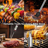 Kaluns Grilling Accessories, Dad Gifts for Christmas Grilling Gifts, Heavy Duty Stainless Steel Grill Set BBQ Grill