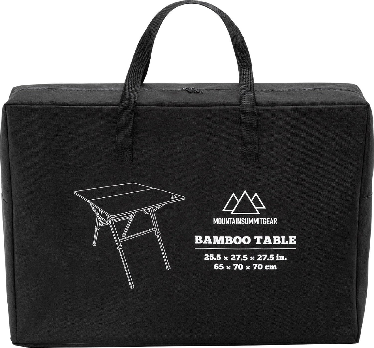 Mesa de Campismo Dobrável em Bambu - Mountain Summit Gear
