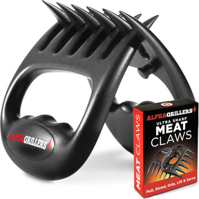 Alpha Grillers Meat Shredder Claws - Grilling Accessories Gifts for Men Dad Him Husband Son Boyfriend Birthday - BBQ
