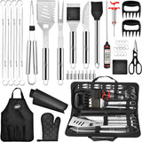 Kaluns BBQ Accessories, Complete Grill Set Grilling Gifts for Men Dad, 40 Pcs Premium Heavy Duty Stainless Steel Barbecue