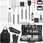 Kaluns BBQ Accessories, Complete Grill Set Grilling Gifts for Men Dad, 40 Pcs Premium Heavy Duty Stainless Steel Barbecue