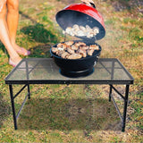 Folding Table, Easy for Storage, Compact and Portable Picnic Table for Grill, Outdoor Camping, Garden, Patio, Dining, BBQ,