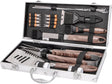 Supernal 21Pcs Deluxe Grill Tool Set Extra Thick Stainless Steel Grill Tool Set for Men Heavy Duty BBQ Tool Set Outdoor