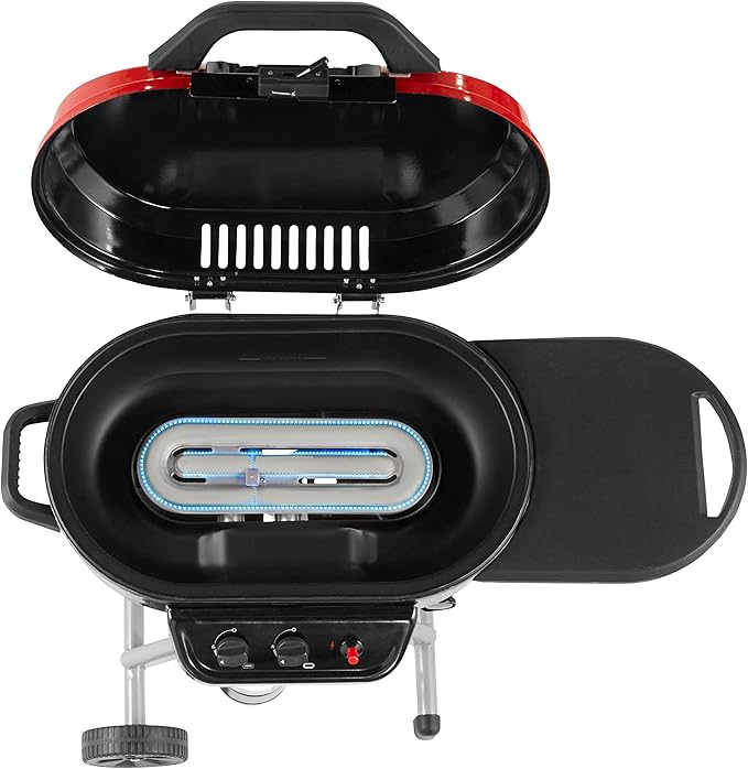 Coleman RoadTrip 225 Portable Propane Grill, 2-Burner Gas Grill with Matchless Ignition & Adjustable Temperature Control,