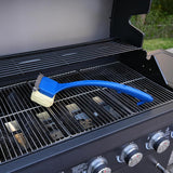 Grill Brush Bristle-Free with Replaceable Heat Resistant Kevlar Head Multi-Function Scraper BBQ Grilling Accessories, BBQ