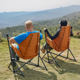 TIMBER RIDGE Hammock Camping Chair with Adjustable Backrest, Heavy Duty Folding Hammock Chair Supports 300lbs, Portable