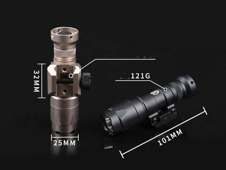 WADSN Compact LED Flashlight in Black, alternate view 2