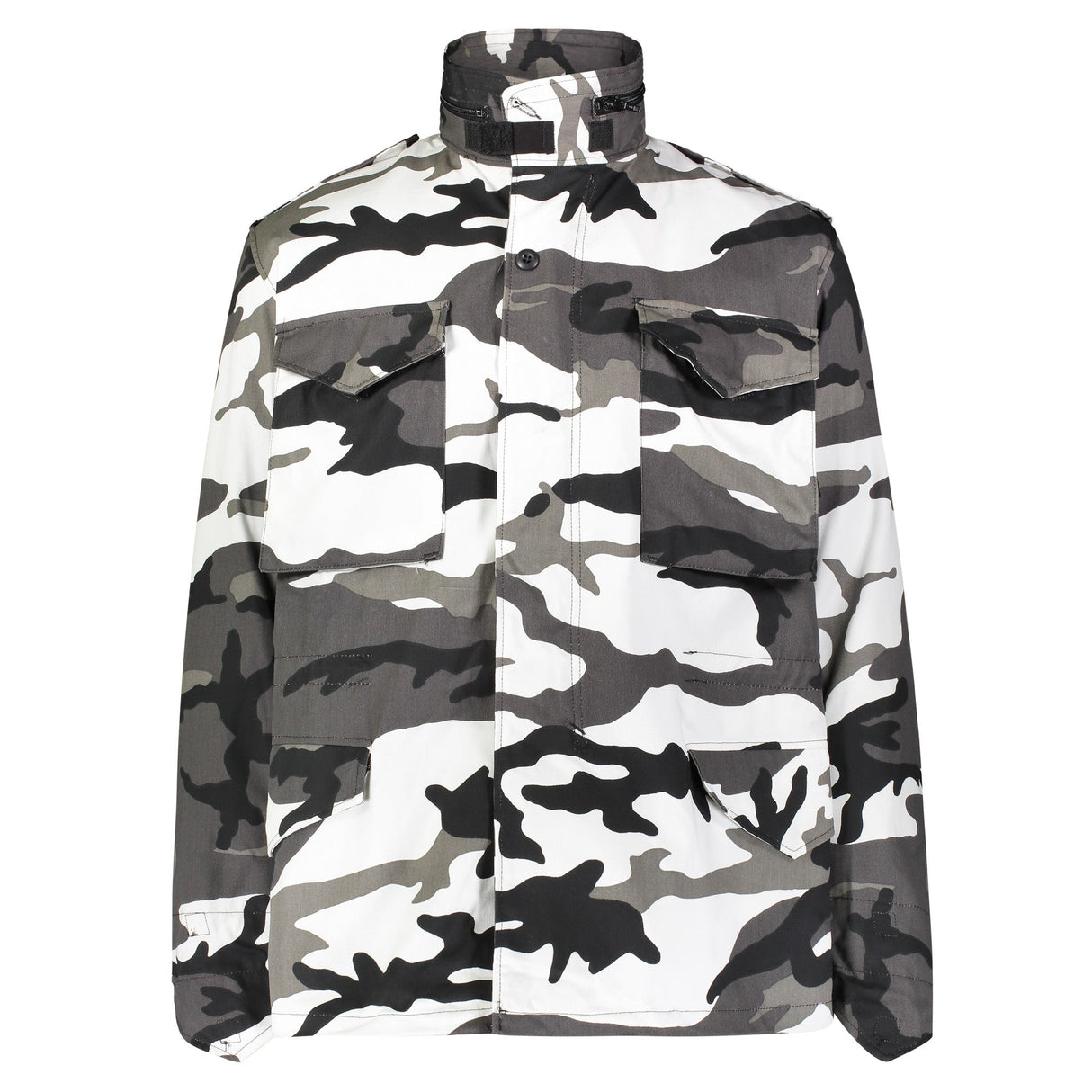 Cotton M-65 Water-Repellent Field Jacket in Midnight, alternate view 3