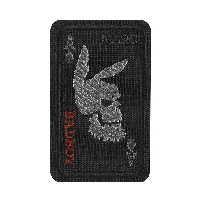 M-Tac Patch Bad Boy Embroidery in Black