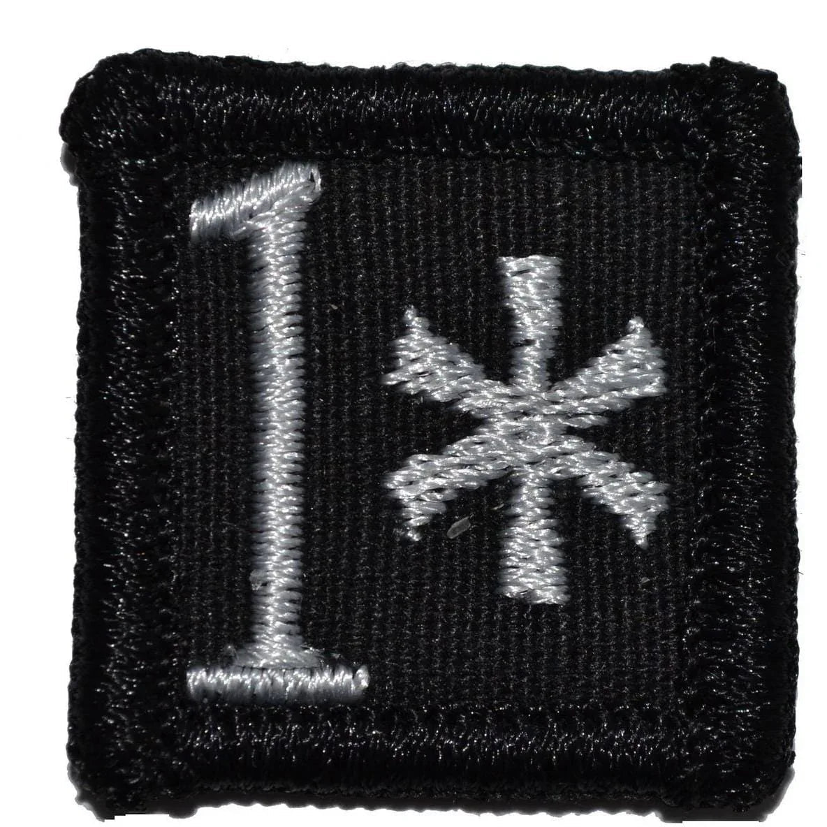 1* One Ass to Risk - 1x1 Patch in Black