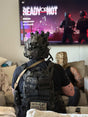 Ex Umbris Designs PUC Bag with MOLLE Retention Pouch in Desert Tiger Stripe