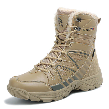 Raven Supply Anti-Slip High-Top Tactical Boots in Black, alternate view 2