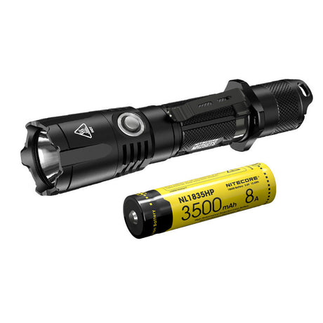 Knight Cole Tactical LED Flashlight in Black