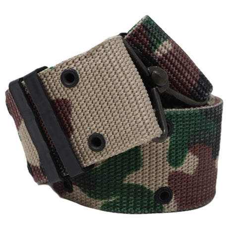 Gi Style Pistol Belt W/ Hook and Eye Closure - Small