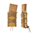 HSGI RIFLE TACO MOLLE SINGLE (ALL COLORS & CAMO) in MultiCam Black, alternate view 4