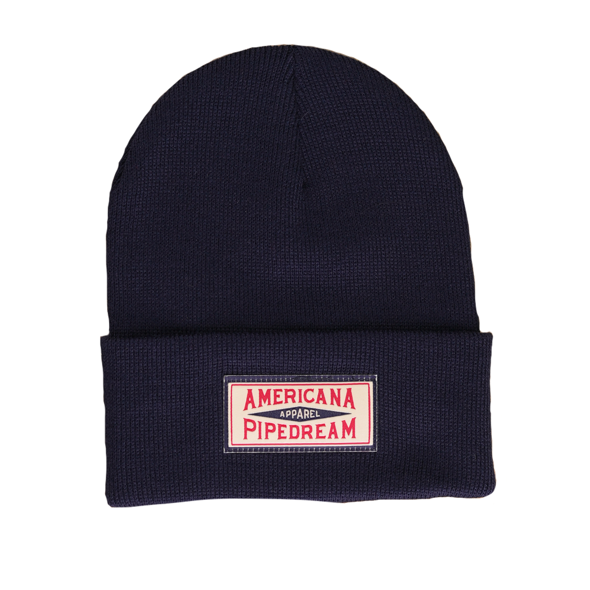 The AP Knit Beanie - Acrylic in Olive Green, alternate view 6
