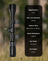 Pinty Nova 2-7x32 SFP Rifle Scope, alternate view 8