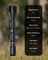 Pinty Nova 2-7x32 SFP Rifle Scope, alternate view 15