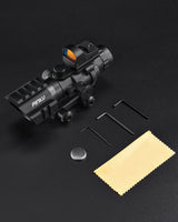 Pinty Vexa 2-in-1 4x32 Prism Scope Combo, alternate view 8