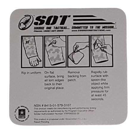GI Fire Resistant Repair Patches, 20PK, alternate view 2