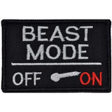 BEAST MODE Activated - 2x3 Patch in Black