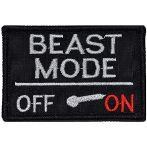 BEAST MODE Activated - 2x3 Patch in Black