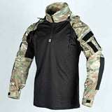 Tactical Frog Suit Durable Outdoor Apparel for Versatile Use in Black, alternate view 5