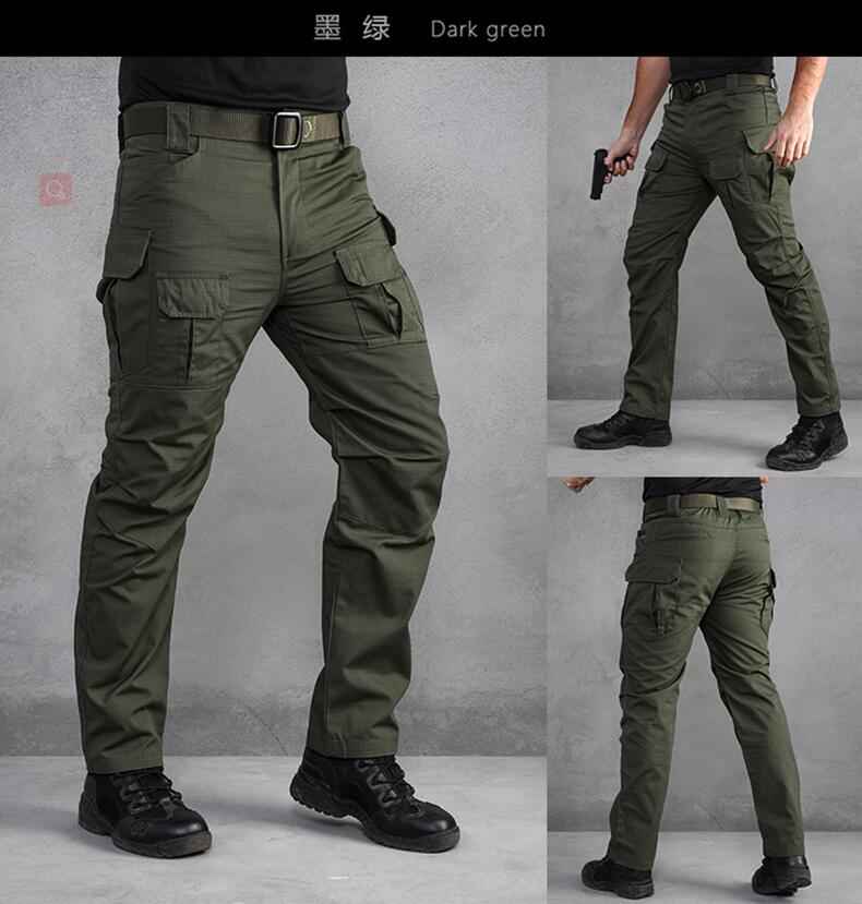 City Tactical Pants in Black, alternate view 7
