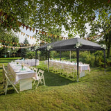 Outvita 10x20ft Pop Up Canopy Tent, Outdoor Instant Shelter Folding Canopy with 6 Side Walls and Carry Bag for Commercial