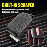 GRILLART SteamWizards Grill Brush Bristle Free, Safe BBQ Grill Brush for Outdoor Grill, Flat Top Grill Cleaner with