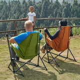 TIMBER RIDGE Hammock Camping Chair with Adjustable Backrest, Heavy Duty Folding Hammock Chair Supports 300lbs, Portable