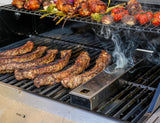 Monument Grills Larger 4-Burner Propane Gas Grills Stainless Steel Cabinet Style with Accessory Kit(5 items), Outdoor Use