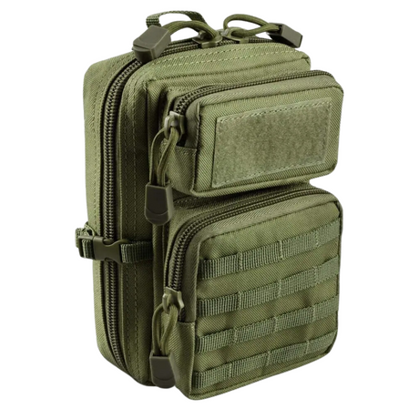 McGuire Gear Tactical MOLLE IFAK Pouch in Multicam, alternate view 2