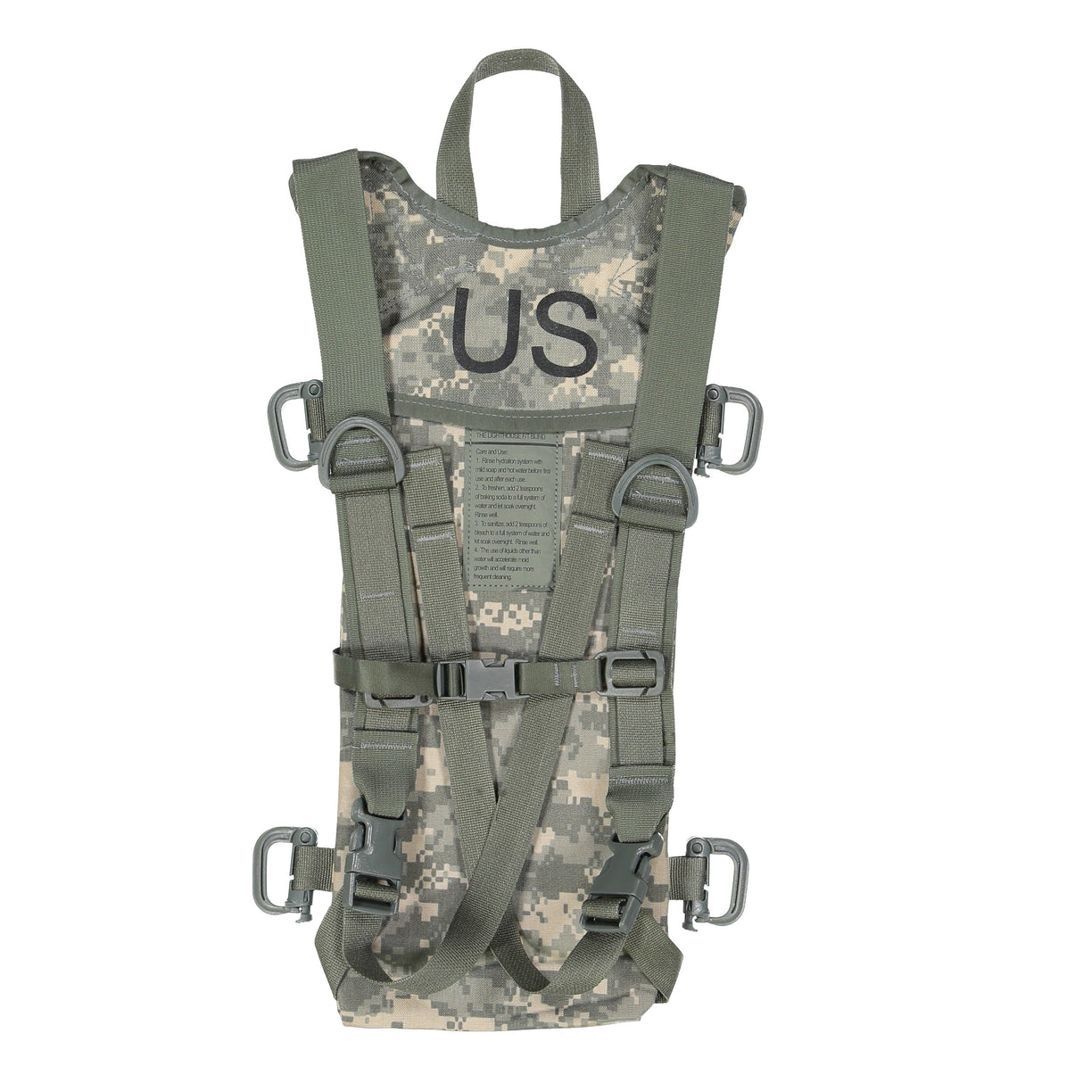GI MOLLE II Hydramax Hydration System in Foliage, alternate view 2