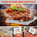 Grilljoy BBQ Accessories Grill Tools Set - 22PCS Stainless Steel Barbecue Grill Accessories for Outdoor Grill with Black