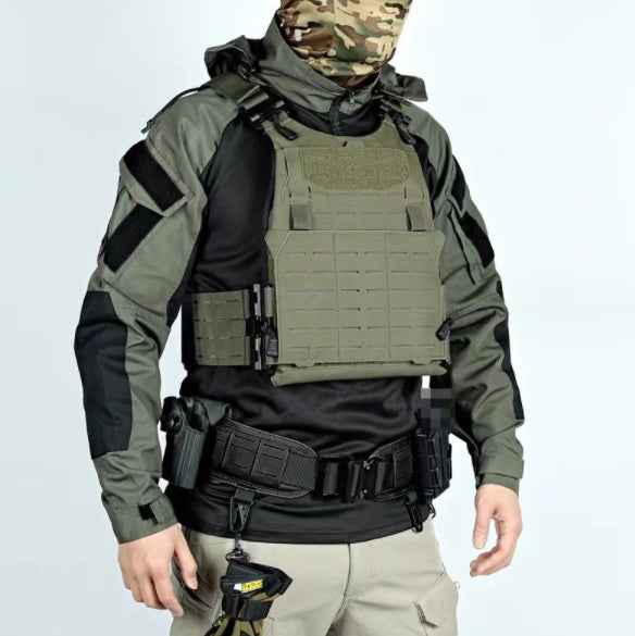 Tactical Frog Suit Durable Outdoor Apparel for Versatile Use in Black