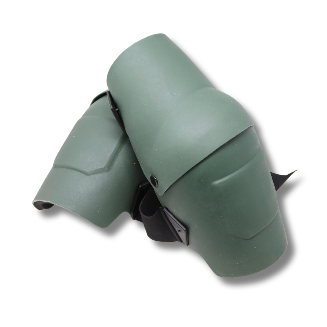 RoboCop Tactical Hard Shell Knee Pads in OD Green