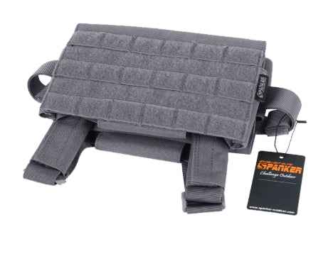 Tactical Vest with Insertable Body Armor Lightweight Vest in Tactical Gray, alternate view 4