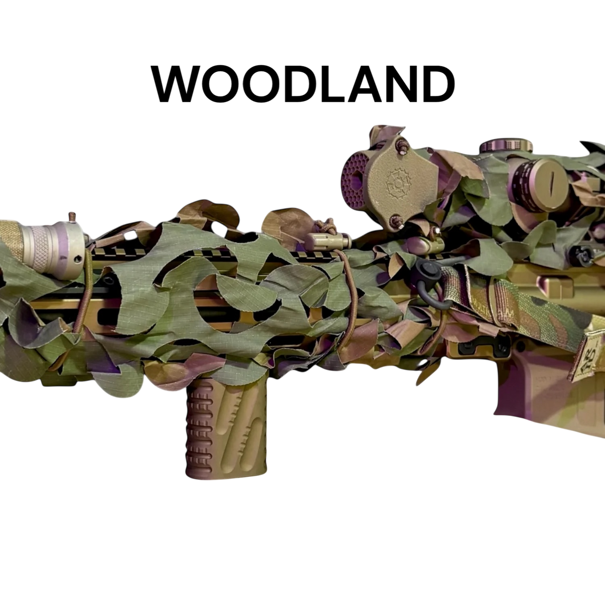 Rail System Overwrap Camo (R.S.O.C.) in Digital Woodland Camo, alternate view 3