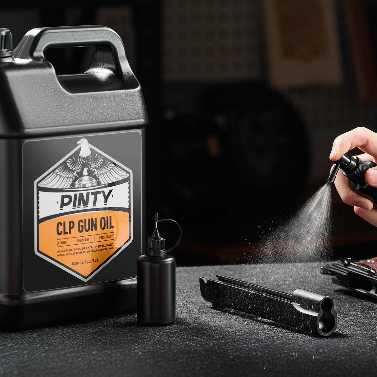 3-in-1 CLP Gun Oil, 1 Gallon Gun Cleaner, alternate view 9