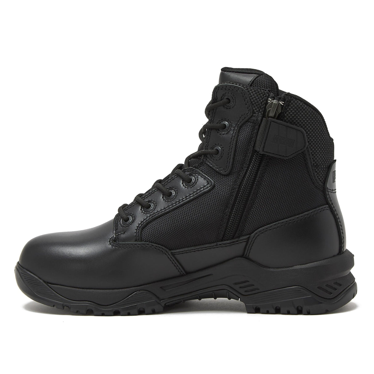 Magnum Strike Force 6 Inch Side-Zip Boot in Black, alternate view 3